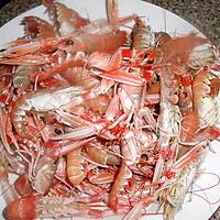 recette Langoustines au paprika et basilic