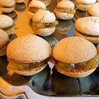 recette Macaron pomme & pain d'épice