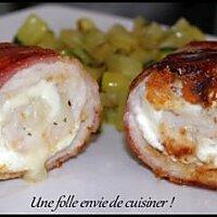 recette Roulades de dinde au chèvre