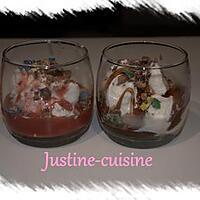 recette Sunday au caramel (ou fraise) au M&M's