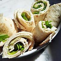 recette Wrap caesar poulet et parmesan