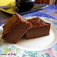 recette Flan sans pâte au chocolat