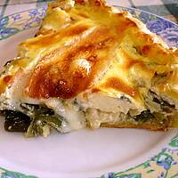 recette quiche aux poireaux et munster