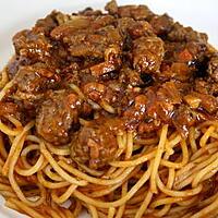 recette Spaghetti bolognaise 2ème version