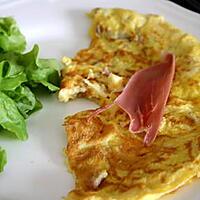 recette Omelette au Comté