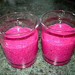 recette verrine de betterave rouge -vache qui rit