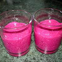 recette verrine de betterave rouge -vache qui rit