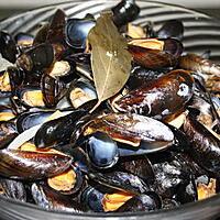 recette Moules Marinière à ma façon