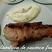 recette Saltimboca de saumon frais