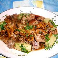 recette Rognon de veau sauce madére