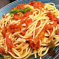 recette Spaghetti sauce au pistou