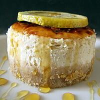 recette CHEESECAKE MIEL ET CITRON