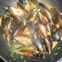 recette Moules de bouzigues au safran