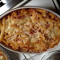 recette gratin de pâtes améliorée