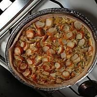 recette Quiche au Saumon et Surimi