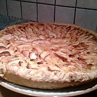 recette Tarte aux pommes a l'alsacienne