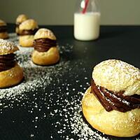 recette Petits CHOUX au CHOCOLAT allégé