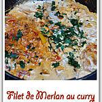 recette Filet de Merlan au curry