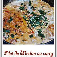 recette Filet de Merlan au curry