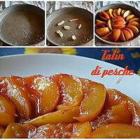 recette Tarte tatin à la pêche