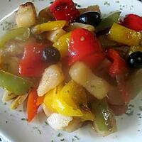 recette Panier de légumes du midi aux navets.