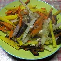 recette Carottes anciennes à la persillade.