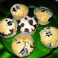 recette Muffins aux myrtilles