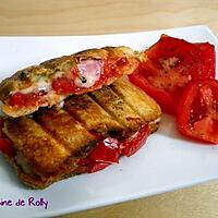 recette Croque tomate morbier