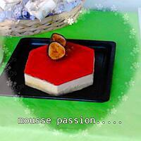 recette mousse fruit de la passion