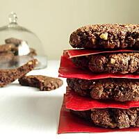 recette BISCUITS énergétiques CHOCOLAT NOISETTE