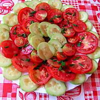 recette Salade de tomate et concombre