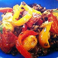 recette Lentilles de chorizo