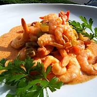 recette Queues de crevettes en colombo