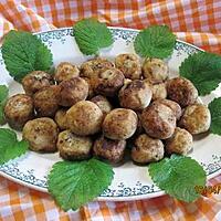 recette Boulettes de chou-fleurs frits.