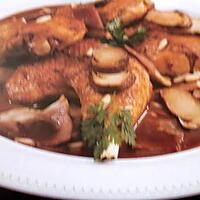 recette Poulet des landes à la goudalière