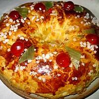 recette Couronne aux fruits confits.