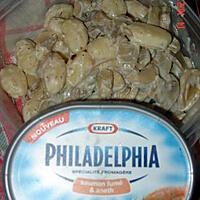 recette Gnocchis au fromage, philadelphia et champignons