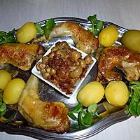 recette Fricassée de poulet au vin d'Amboise