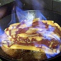 recette Bananes au nutella flambé