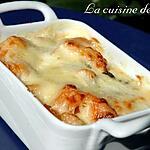 recette Cassolette de patates douces et Roquefort
