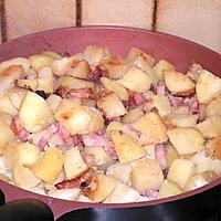 recette Patates grillées aux lardons