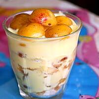 recette Tiramisu aux mirabelles