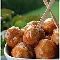 recette ~Boulettes de porc, sauce aigre-douce~