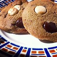 recette DOUBLE CHOCOLATE COOKIES / COOKIES CHOCOLAT NOIR ET BLANC