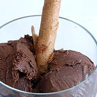 recette Glace au chocolat