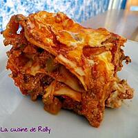 recette Lasagnes boeuf, ricotta, courgette