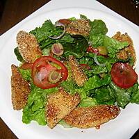 recette Salade au blancs de poulet didine
