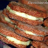 recette Sablés au chocolat et à la crème de coco