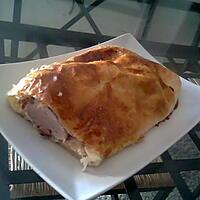 recette Filet mignon de porc au fromage en croute