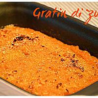 recette Gratin de courge